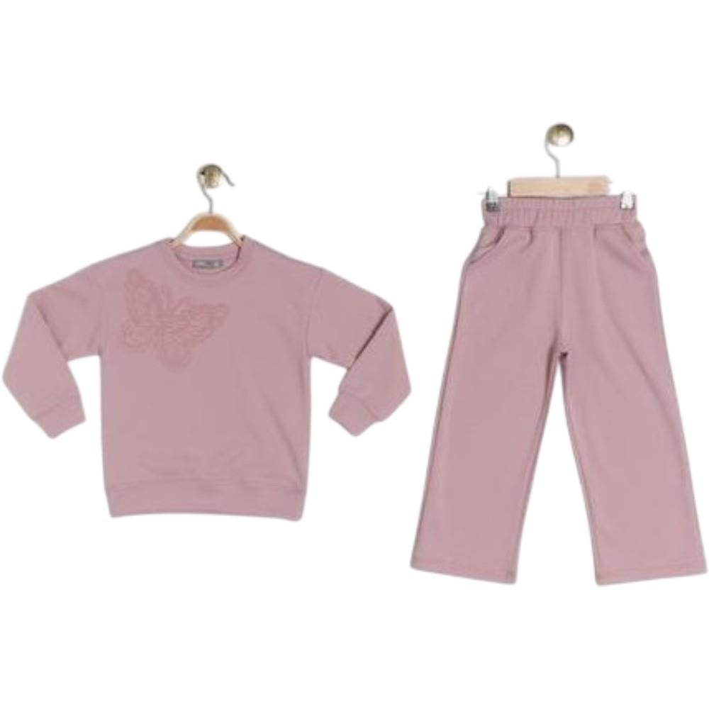 70305 Оптовая продажа демисезонных комплектов из двух предметов одежды для девочек в возрасте от 5 до 12 лет