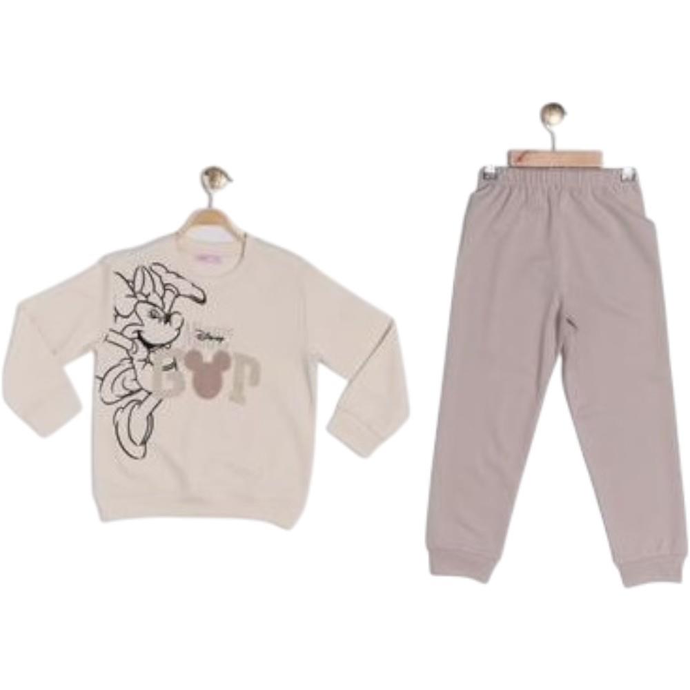 70155 Оптовая продажа демисезонных комплектов из двух предметов одежды для девочек в возрасте от 3 до 10 лет.