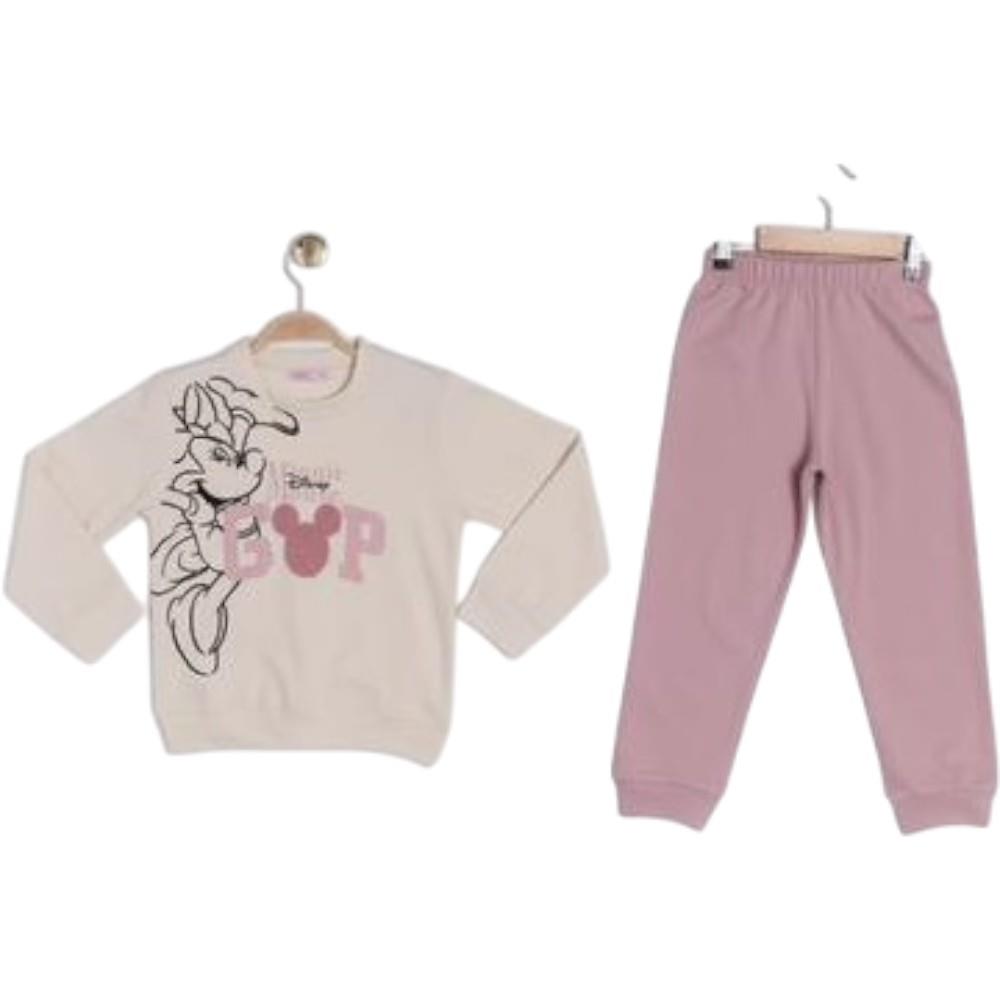 70155 Оптовая продажа демисезонных комплектов из двух предметов одежды для девочек в возрасте от 3 до 10 лет.