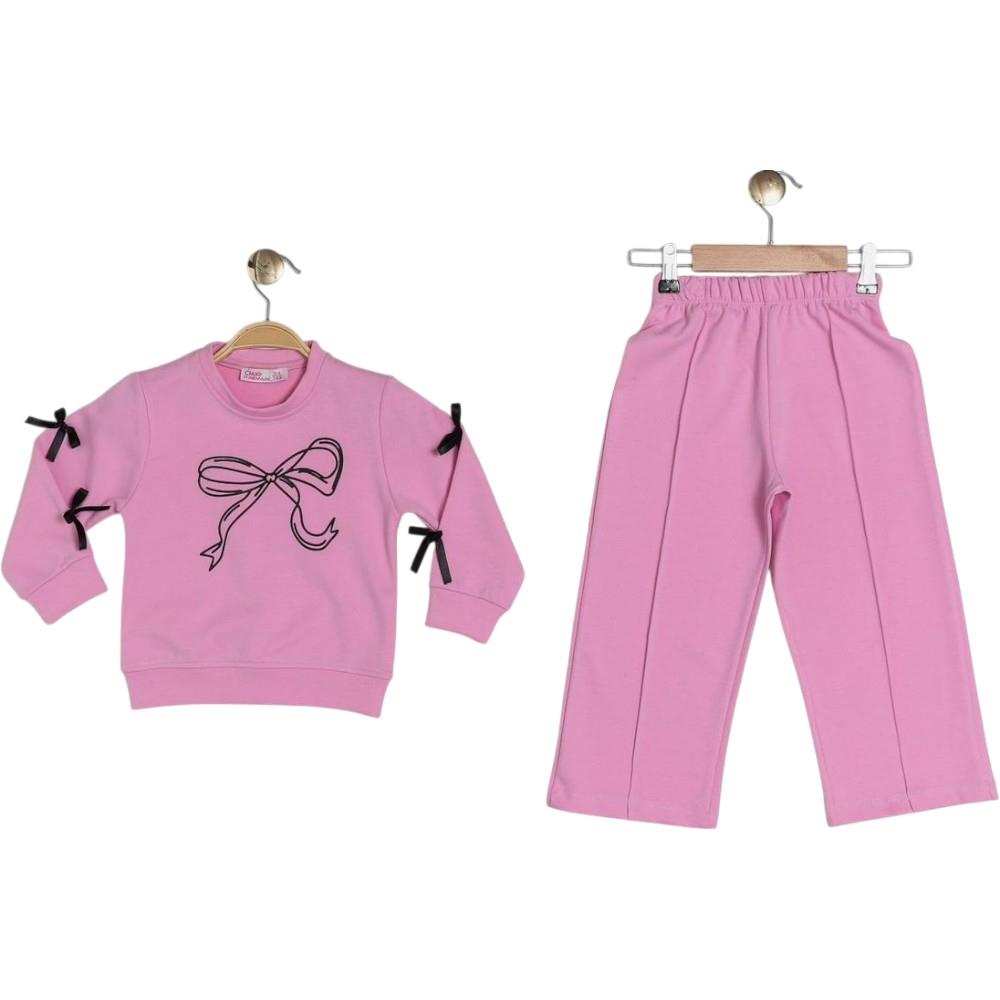 70100 Оптовая продажа демисезонных комплектов из двух предметов одежды для девочек в возрасте от 3 до 10 лет