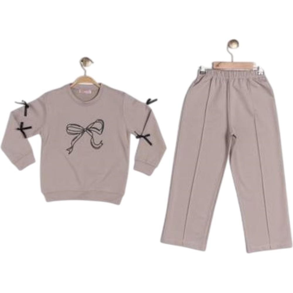 70100 Оптовая продажа демисезонных комплектов из двух предметов одежды для девочек в возрасте от 3 до 10 лет