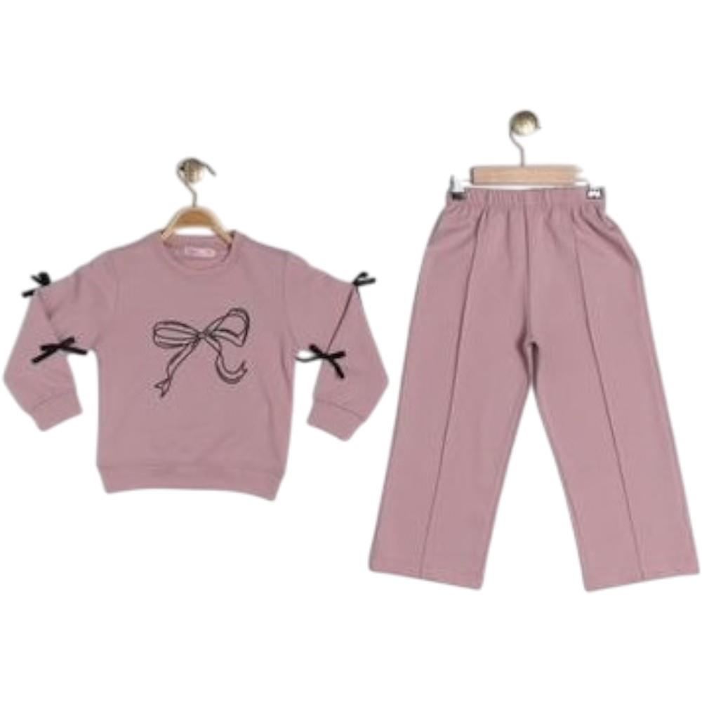 70100 Оптовая продажа демисезонных комплектов из двух предметов одежды для девочек в возрасте от 3 до 10 лет