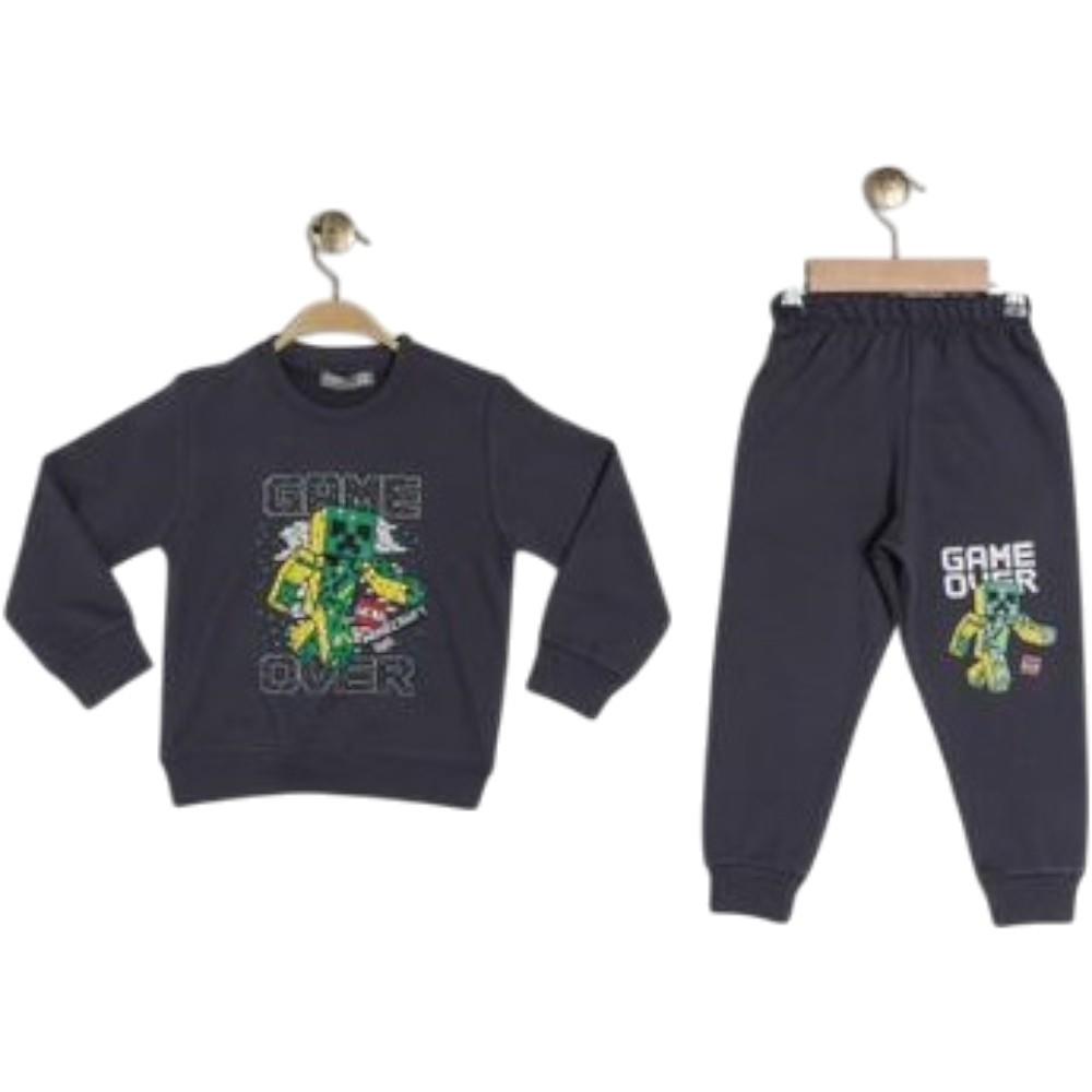 70030 Оптовая продажа демисезонных комплектов из двух предметов одежды для мальчиков в возрасте от 3 до 10 лет