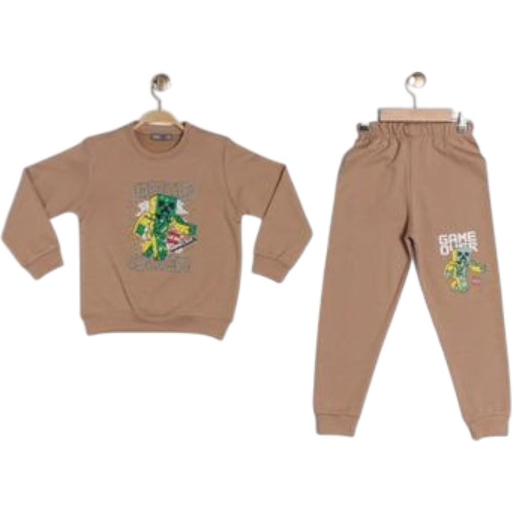 70030 Оптовая продажа демисезонных комплектов из двух предметов одежды для мальчиков в возрасте от 3 до 10 лет