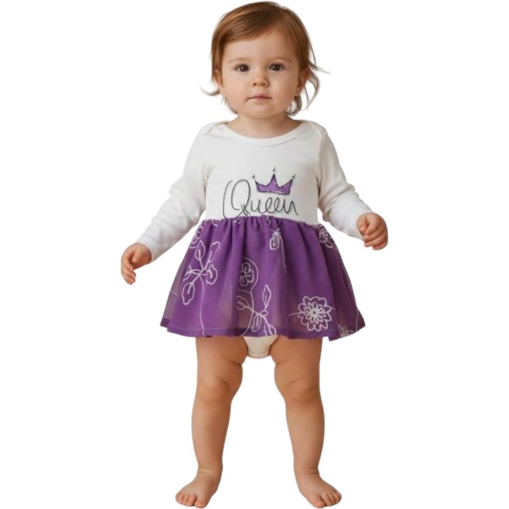 5011 toptan 6-12-18 aylık bebekler için mevsimlik elbiseler