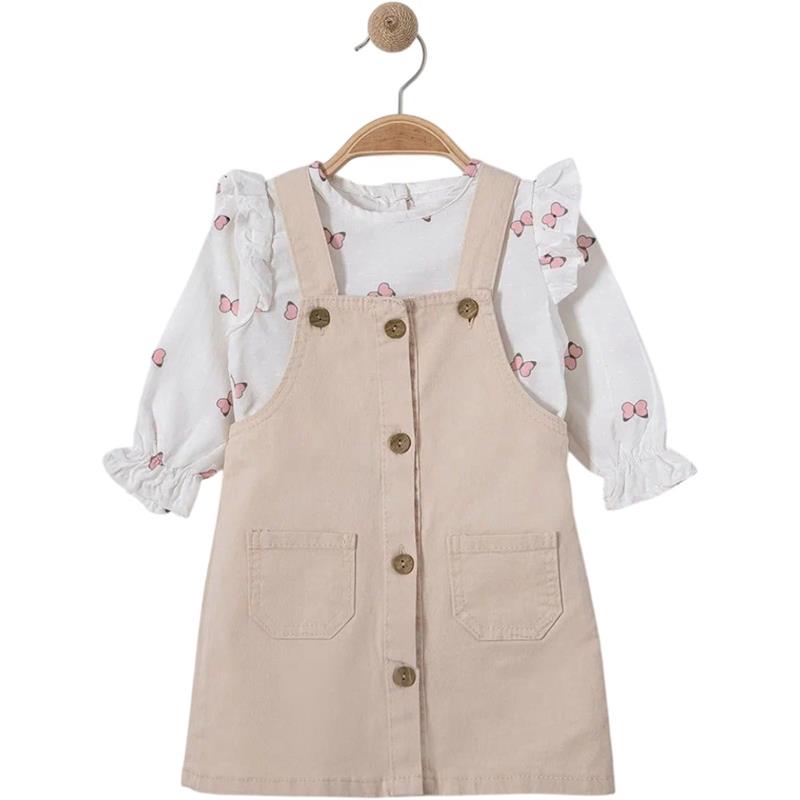 6100 оптом детские сарафаны с кофточкой для девочек на 9/24 месяцев