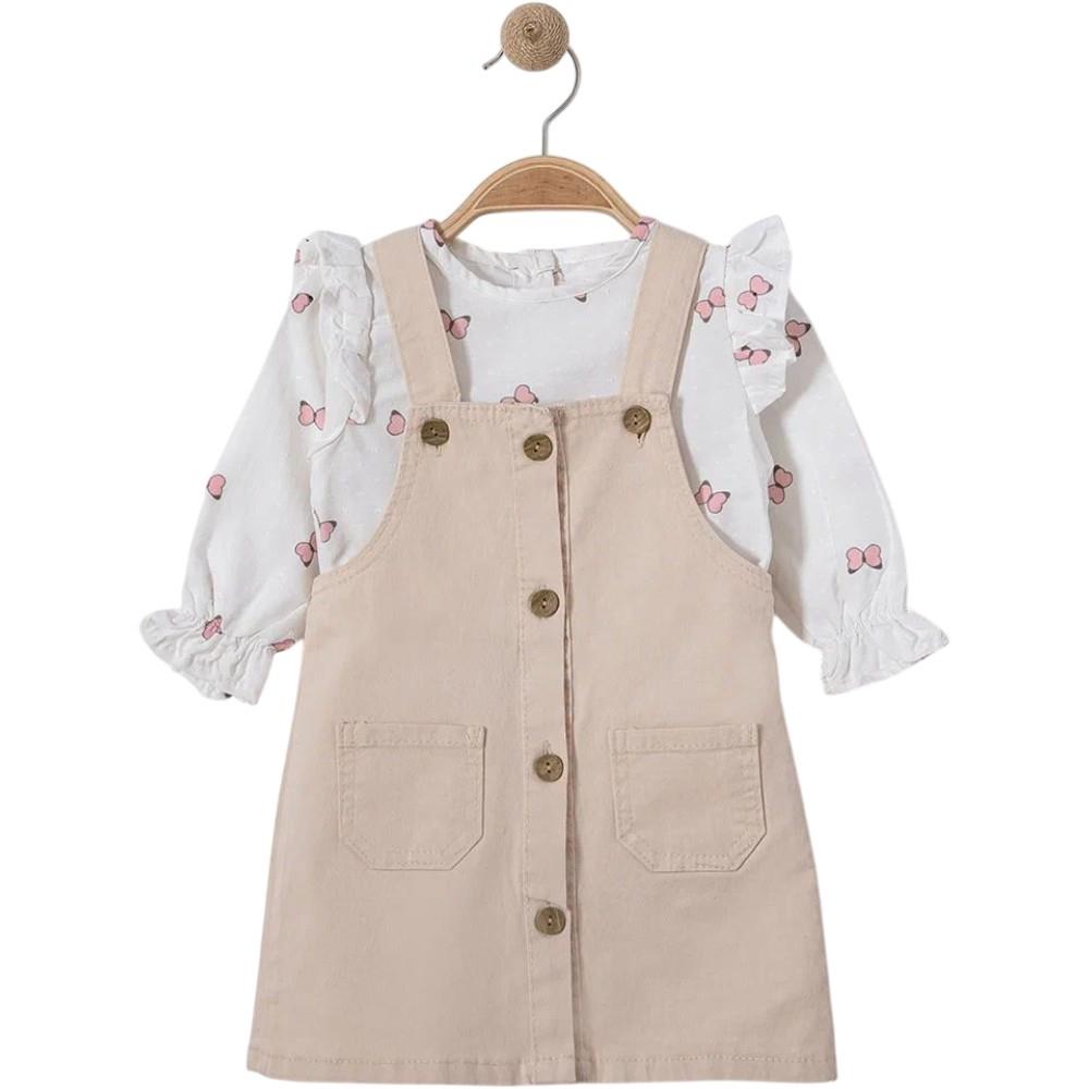 6100 оптом детские сарафаны с кофточкой для девочек на 9/24 месяцев