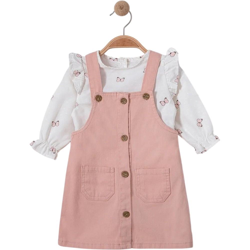 6100 оптом детские сарафаны с кофточкой для девочек на 9/24 месяцев