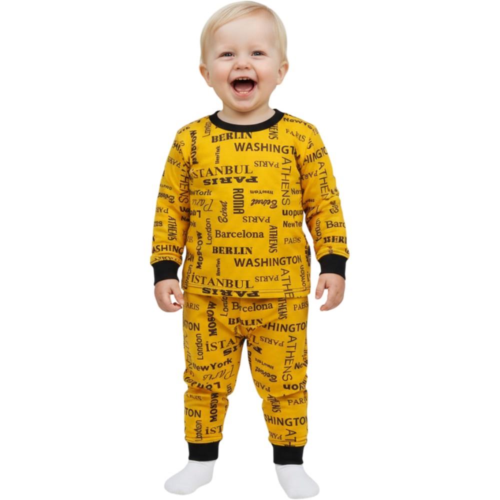 оптом детские демисезонные пижамы для младенцев на 3-6-9 месяцев