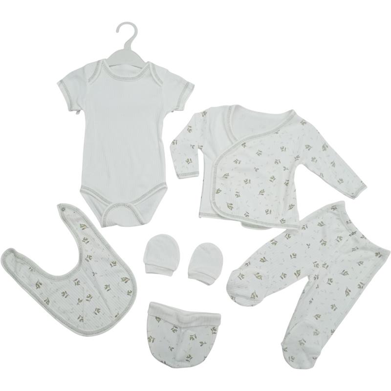 toptan bebekler için altı parça kutulu zıbın takımı