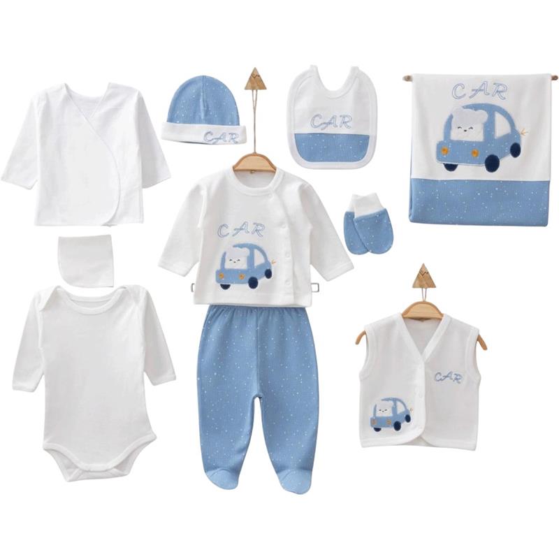 166 toptan bebekler için 10 parçalı hastahane çıkışı bebek kutulu setleri