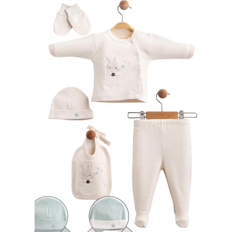 510 toptan bebekler için 5 parçalı hastahane çıkışı bebek kutulu setleri