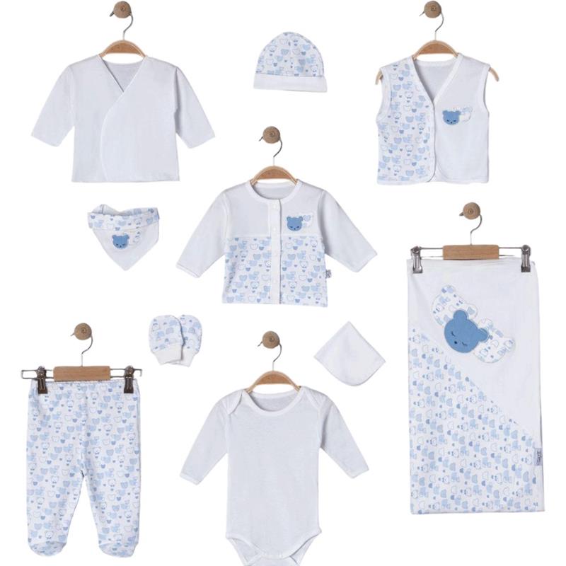 6658 toptan bebekler için 10 parçalı hastane çıkışı bebek kutulu setleri