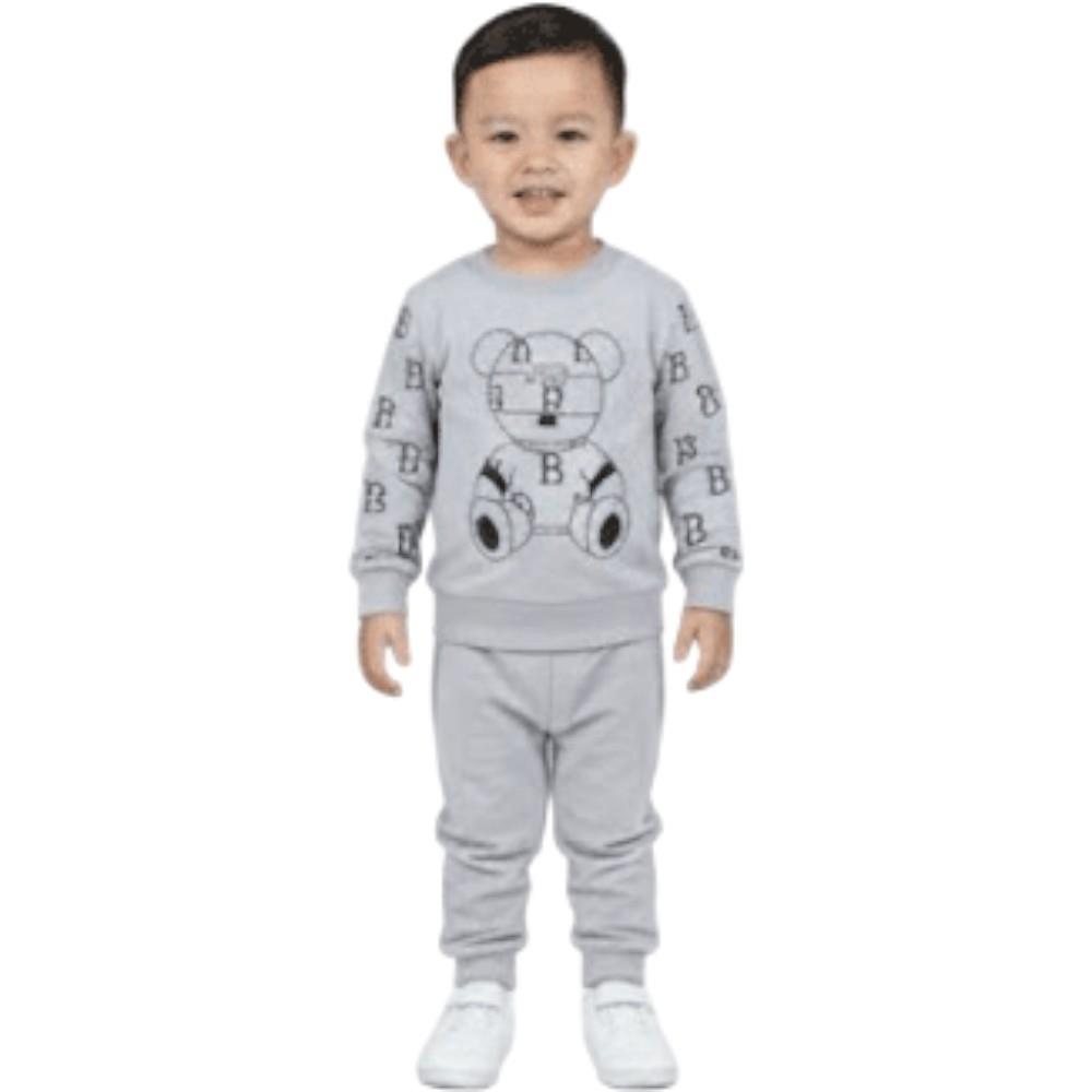 1028 toptan 1-2-3 yaş arası erkek çocuklar için mevsimlik iki parçalı takım elbise