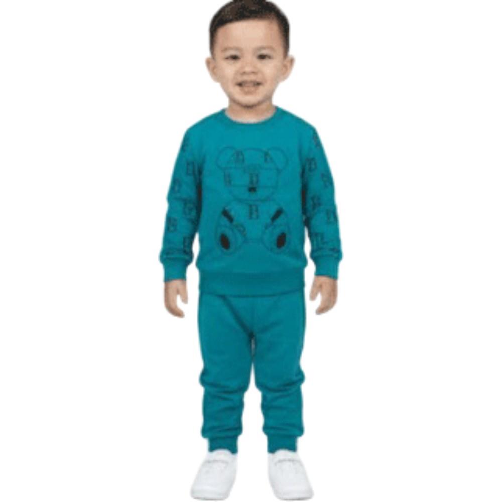 1028 toptan 1-2-3 yaş arası erkek çocuklar için mevsimlik iki parçalı takım elbise