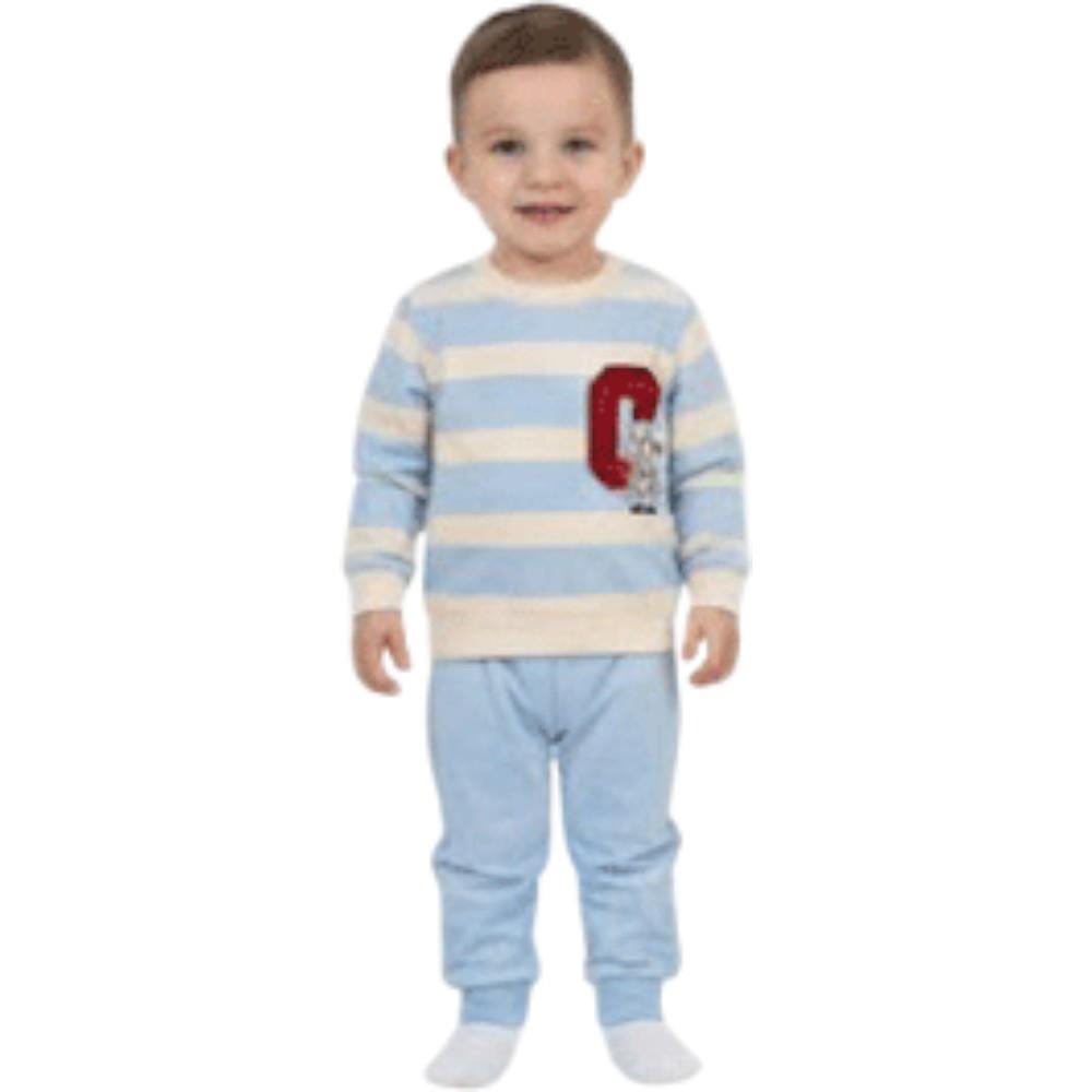 1030 toptan 1-2-3 yaş arası erkek çocuklar için mevsimlik iki parçalı takım elbise