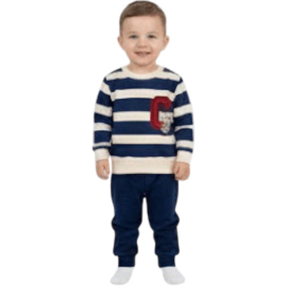 1030 toptan 1-2-3 yaş arası erkek çocuklar için mevsimlik iki parçalı takım elbise