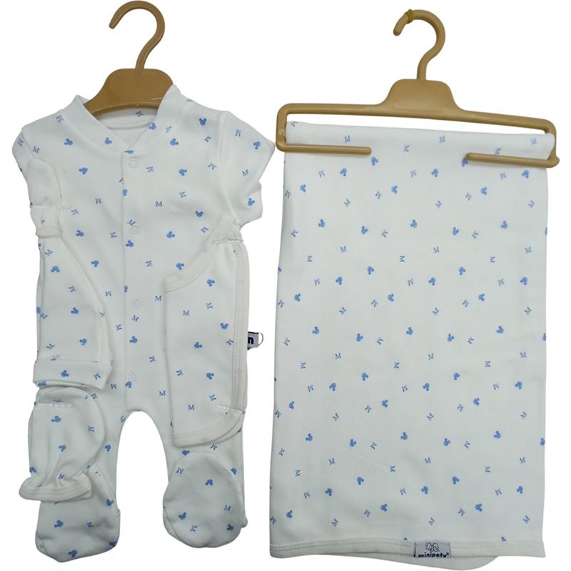 162 toptan bebekler için 5 parçadan oluşan bebek zıbın seti