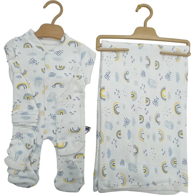 173 toptan bebekler için 5 parçadan oluşan bebek zıbın seti