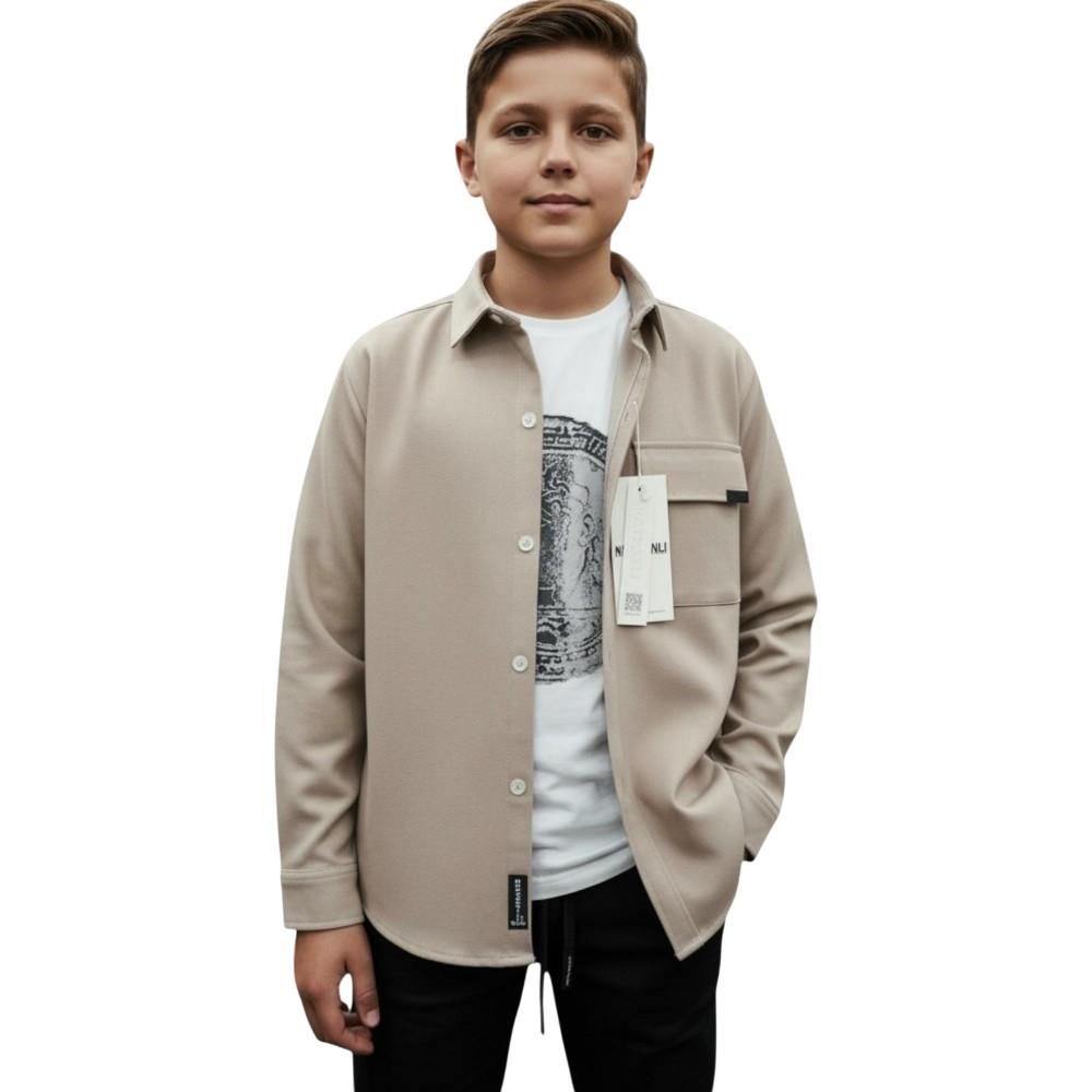 toptan  11/15 yaş erkek çocuklar için mevsimlik gömlek,tişört ikili takım 