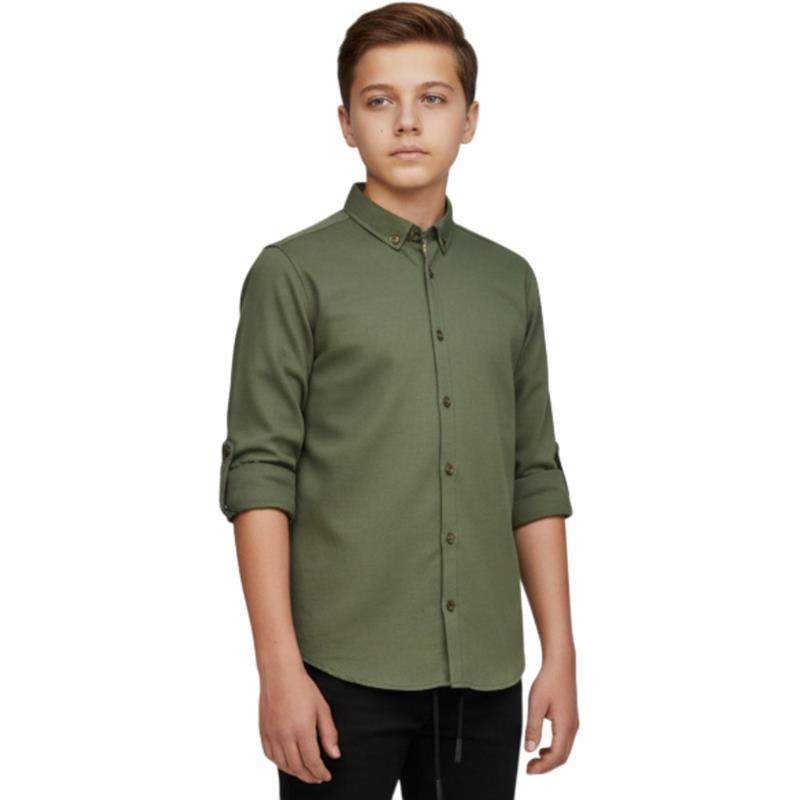 toptan 11-15 yaş arası erkek çocuklar için mevsimlik gömlekler