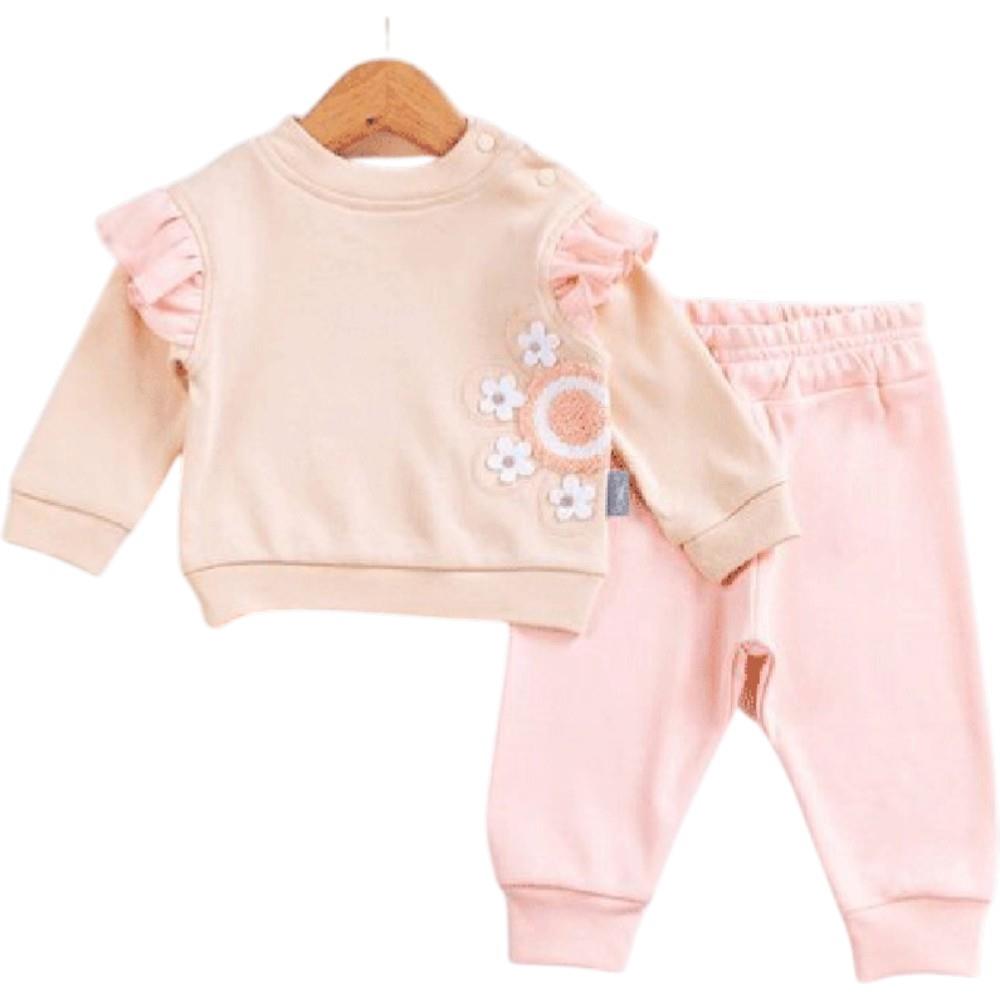 14163 оптом детские демисезонные костюмы двойки для младенцев на  9/24 месяцев