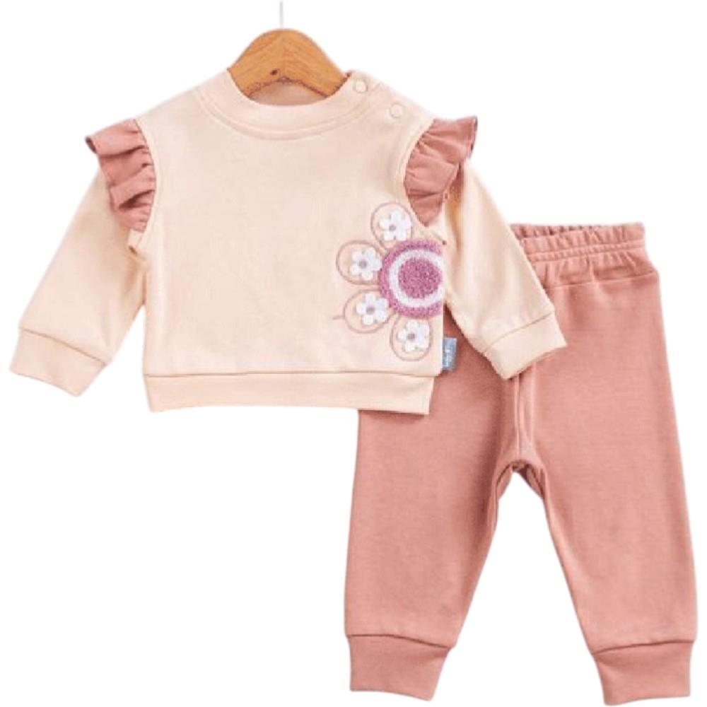 14163 оптом детские демисезонные костюмы двойки для младенцев на  9/24 месяцев