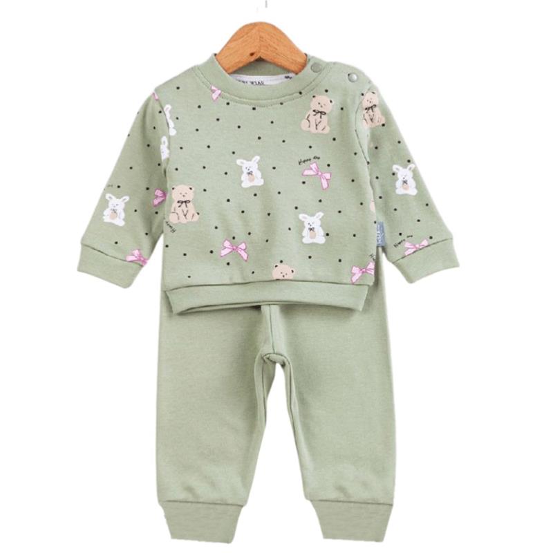 14157  toptan 9-24 aylık bebekler için mevsimlik iki parçalı takım