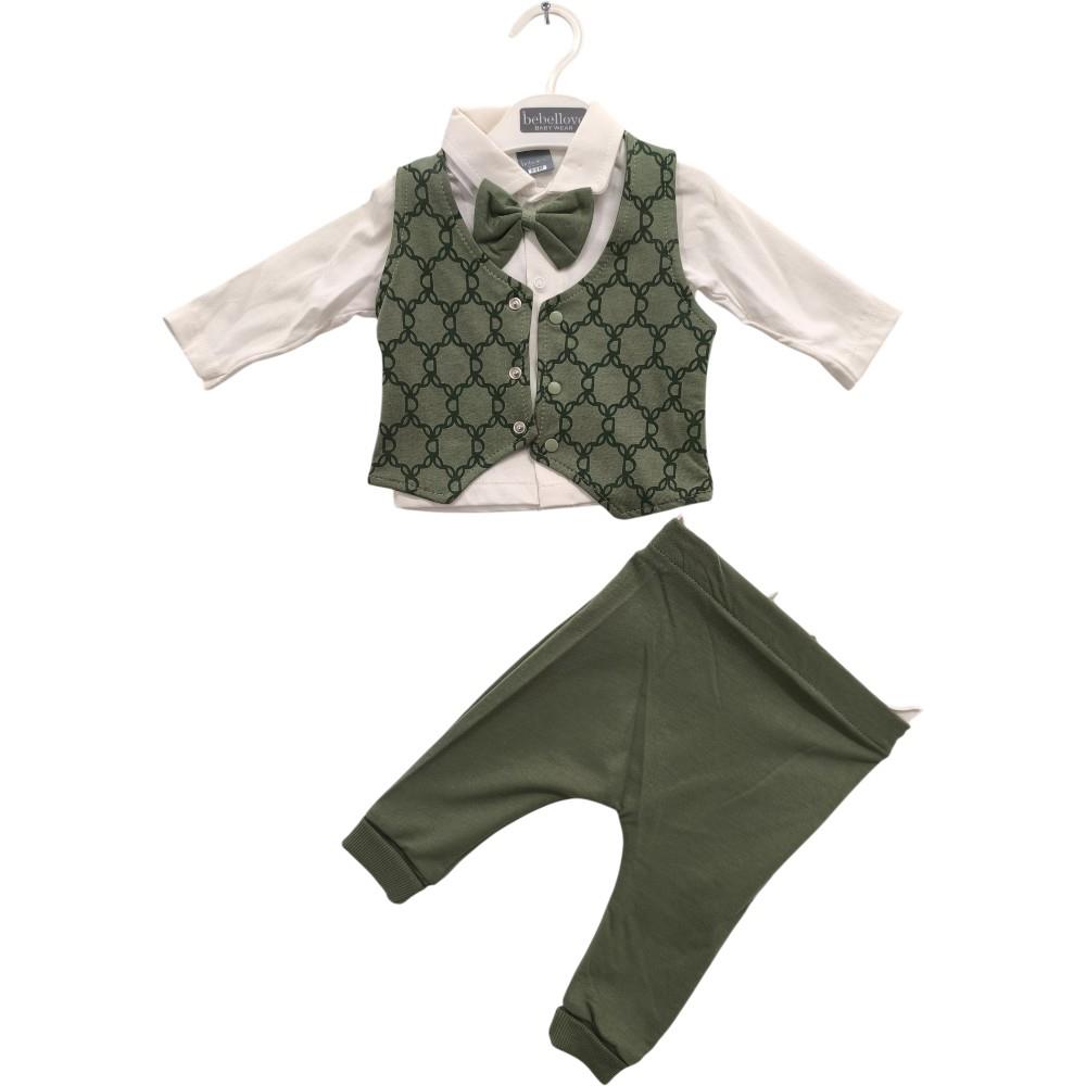 13982 wholesale children's demi-season three-piece suit for boys 9/24 months