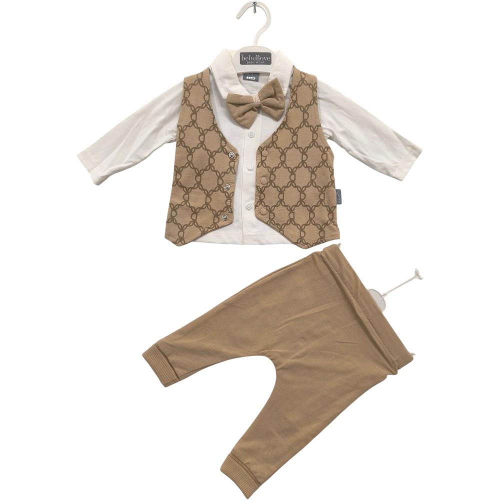 13982 wholesale children's demi-season three-piece suit for boys 9/24 months