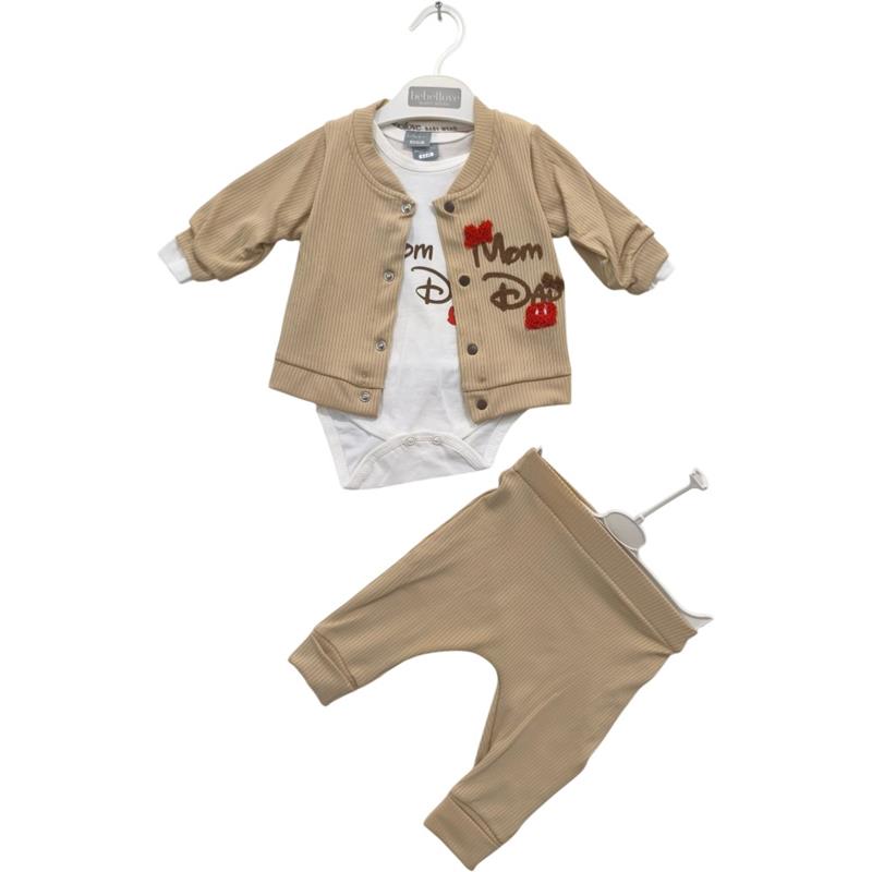 13994 wholesale children's demi-season three-piece suit for boys 9/24 months
