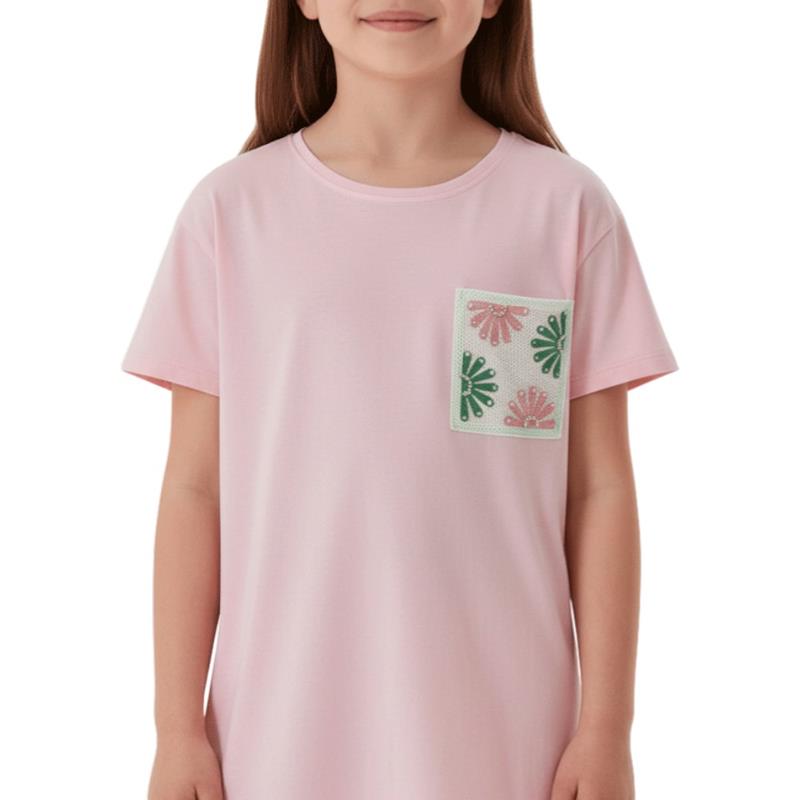 4401 toptan 13-16 yaş arası kız çocuklar için yazlık tişörtler