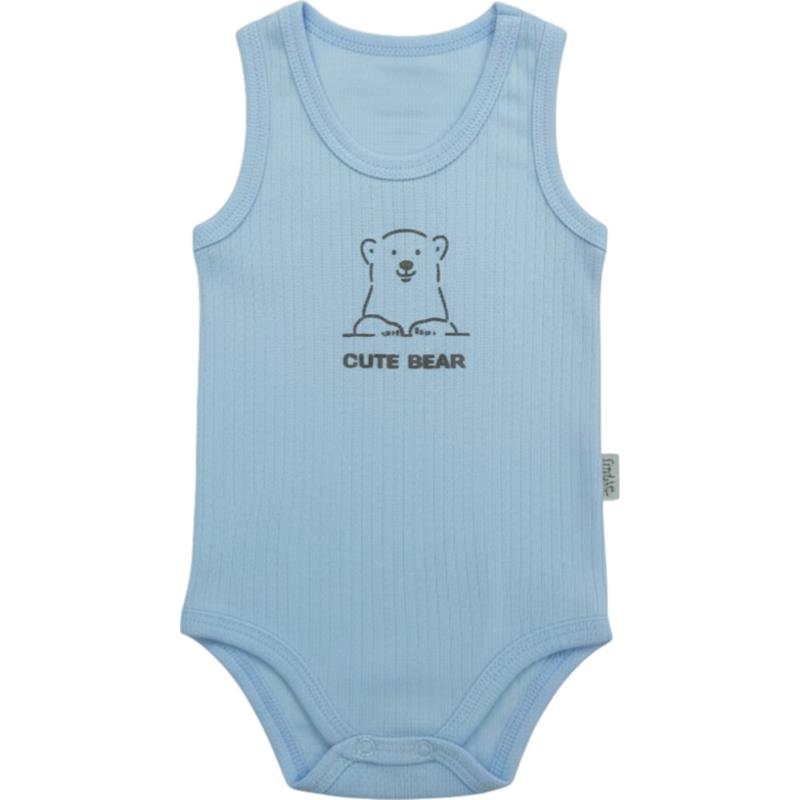 13524 toptan 3-6-9-12-18 aylık bebekler için yazlık çıtçıtlı badi