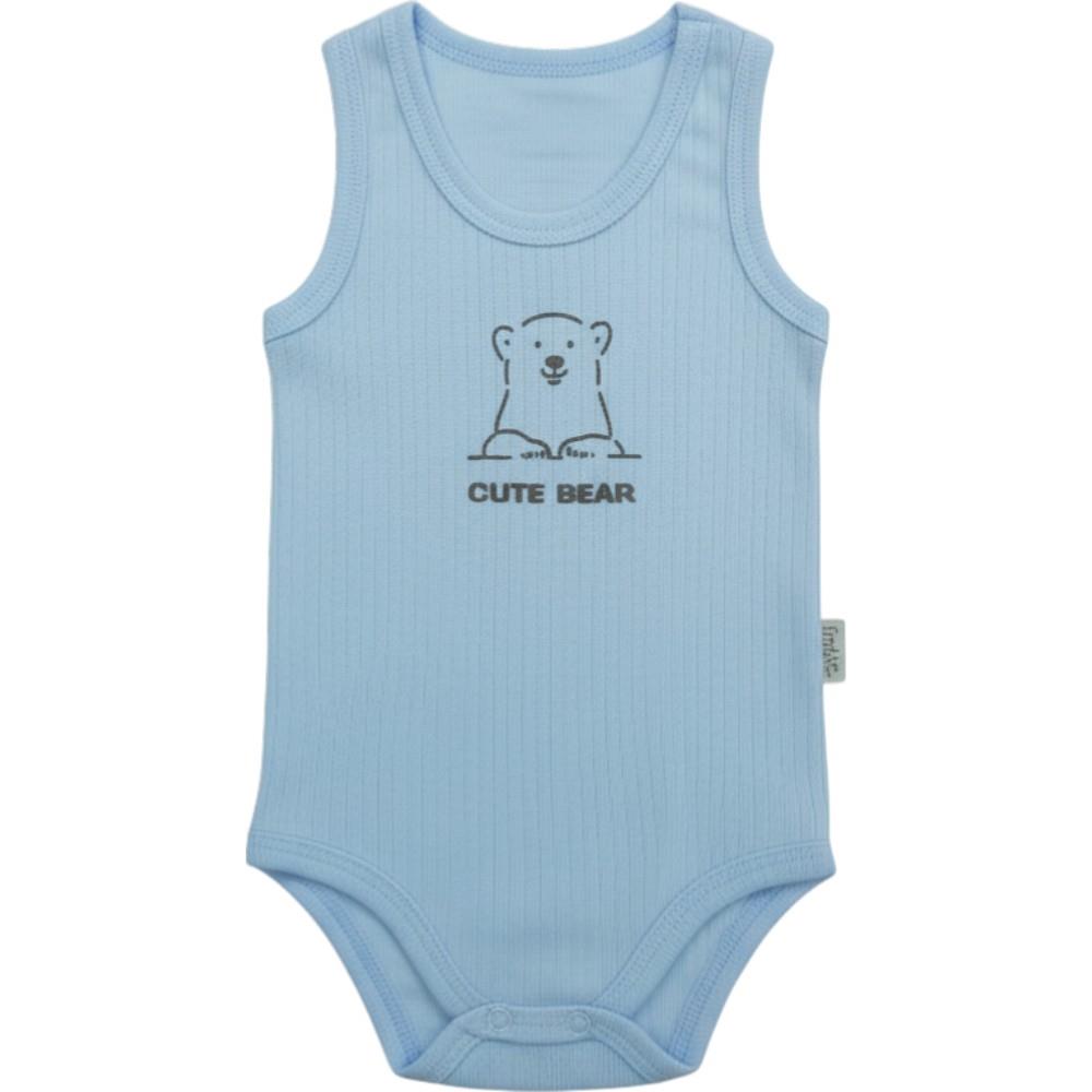 13524 toptan 3-6-9-12-18 aylık bebekler için yazlık çıtçıtlı badi