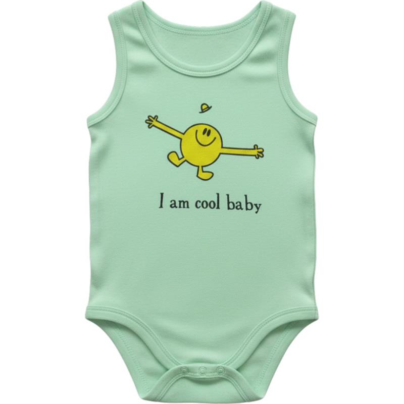 13521 toptan 3-6-9-12-18 aylık bebekler için yazlık çıtçıtlı badi