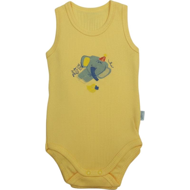 13528 toptan 3-6-9-12-18 aylık bebekler için yazlık çıtçıtlı badi