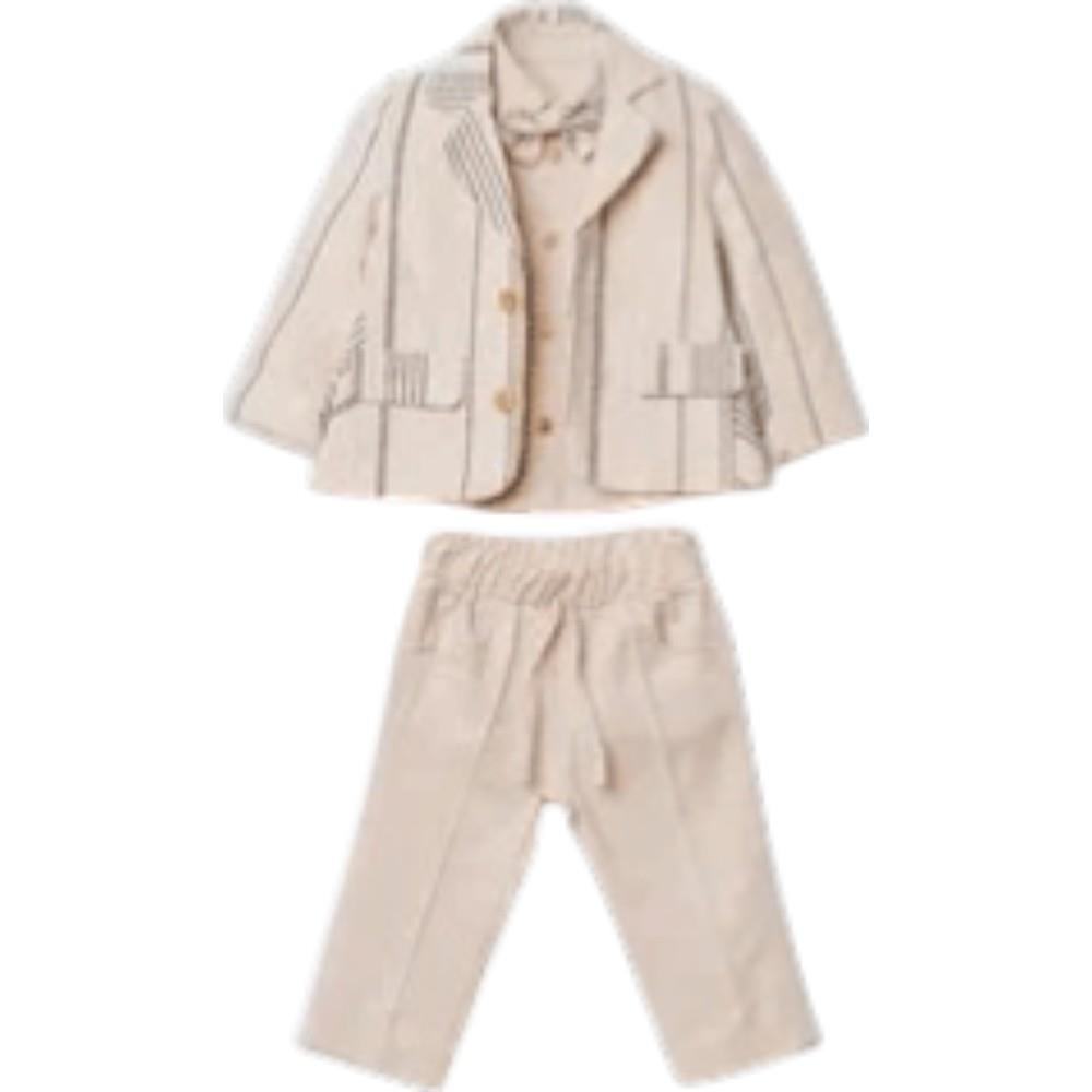 7068 оптом детские костюмы тройки для мальчиков на 2/5 лет