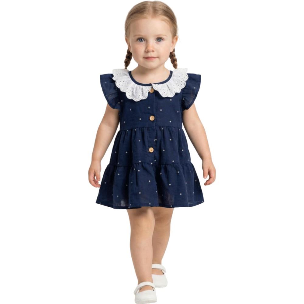 4169 оптом детские летние платья для девочек на 9/24 месяцев