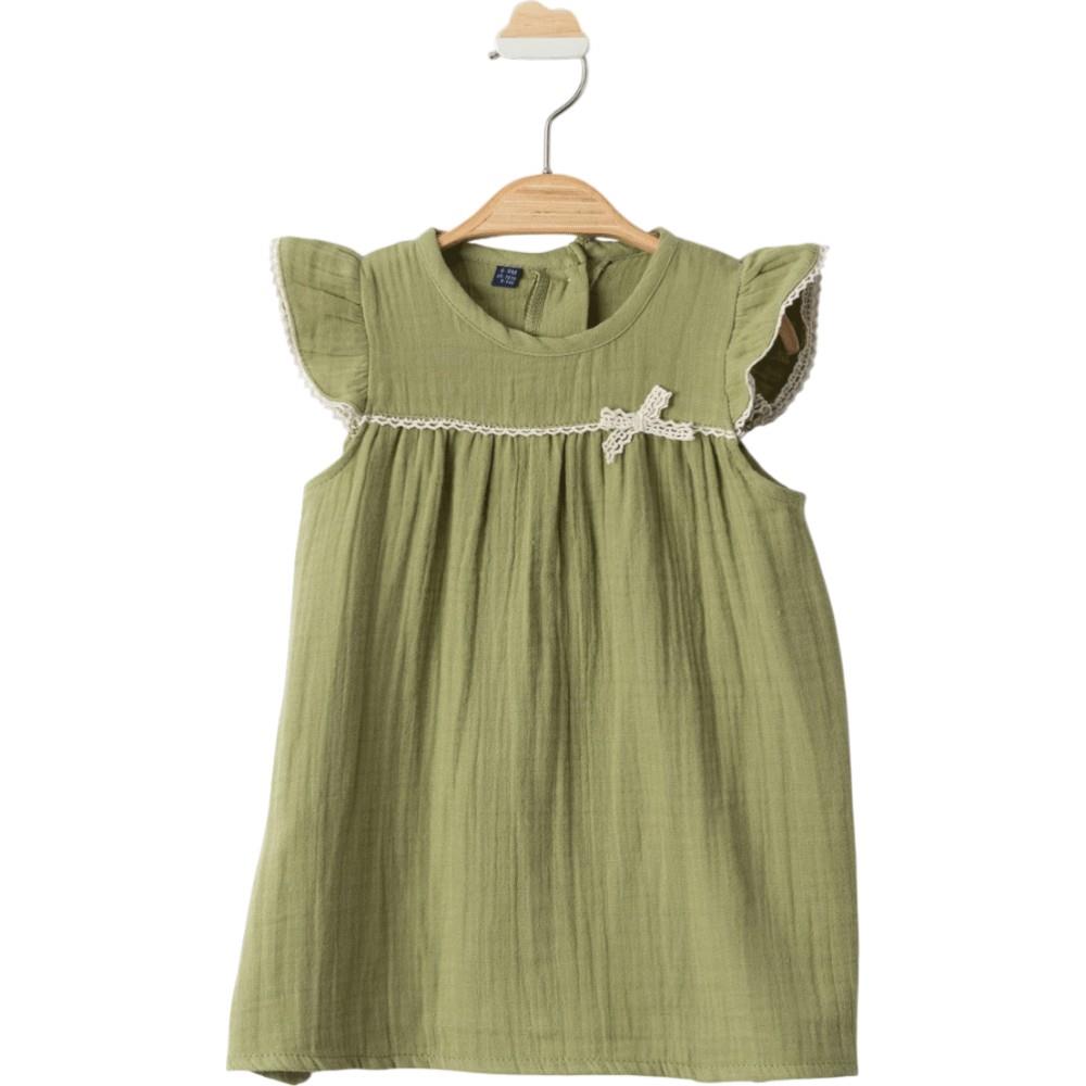 18286 оптом детские летние платья для девочек на 6/24 месяцев