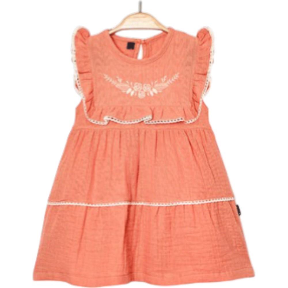 18619 оптом детские летние платья для девочек на 6/24 месяцев