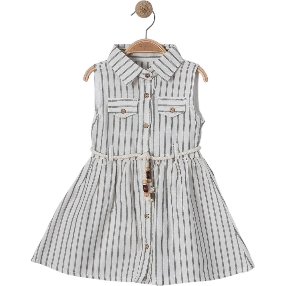 2801 оптовая продажа летних платьев в полоску для девочек 5-8 лет