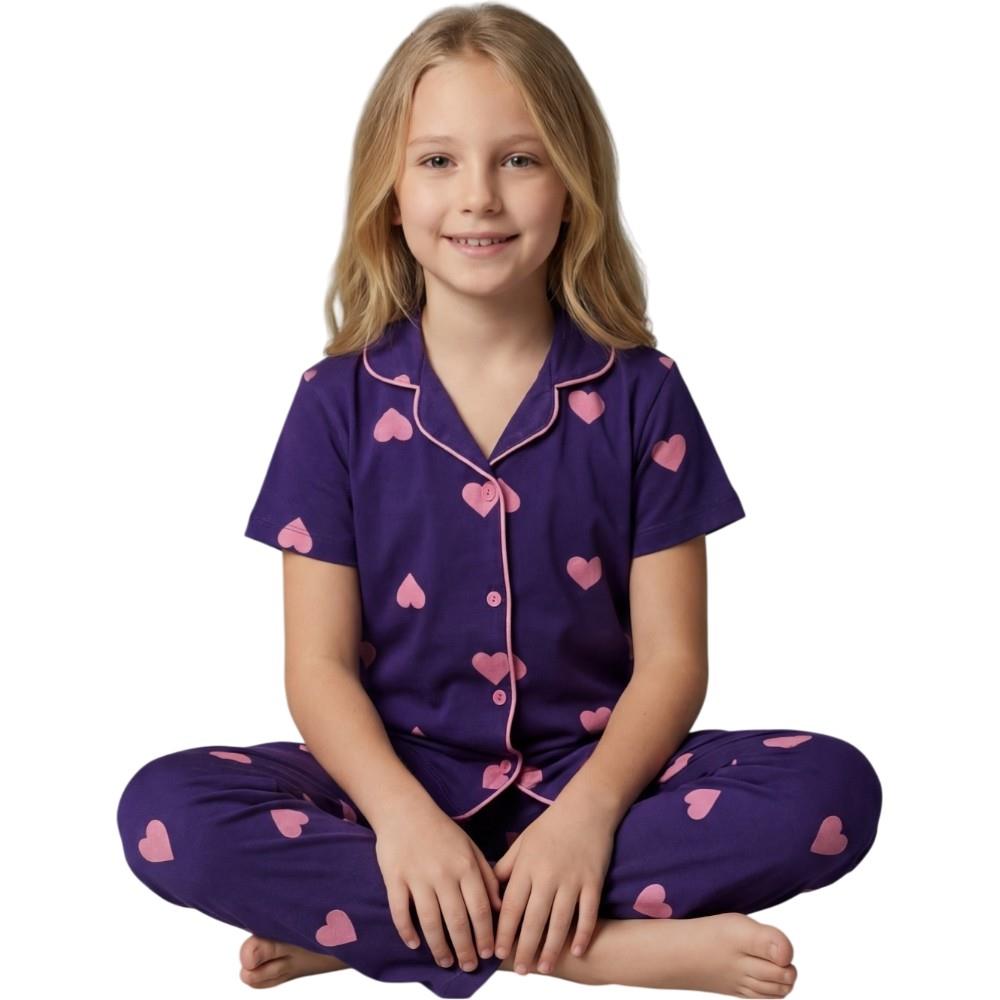 07623 PİJAMA 4/7 YAŞ DREAMY PURPLE