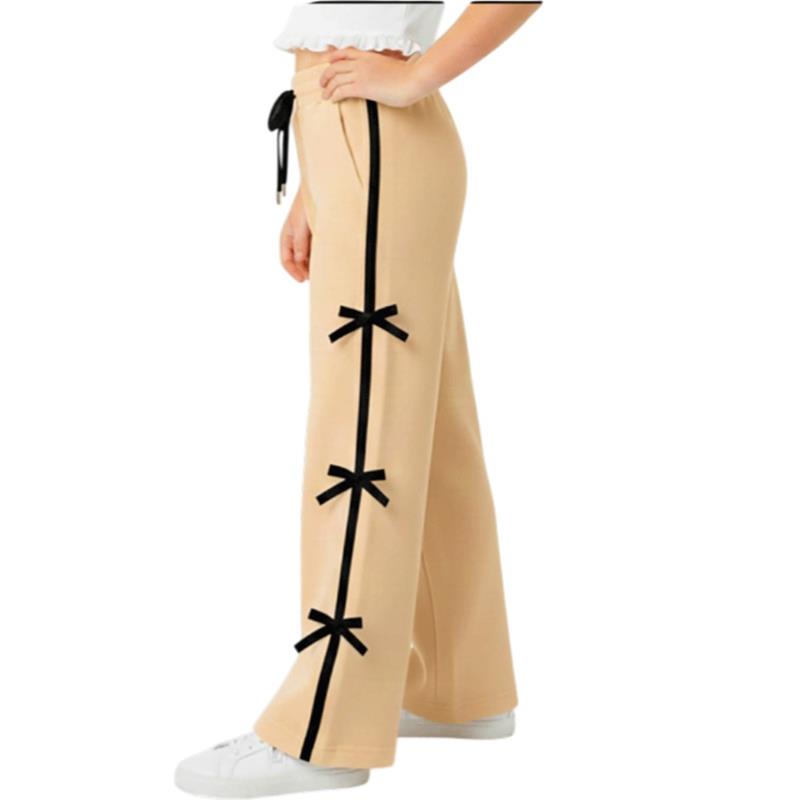 3721 Toptan 13-16 yaş arası kız çocuklar için yazlık tişört ve pantolon ikili takım