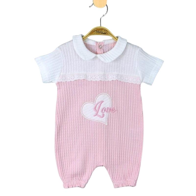 6728 toptan 3-9 aylık bebekler için yazlık tulum