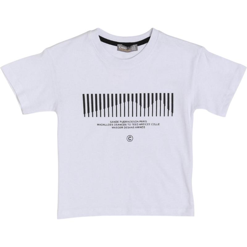 80315 toptan 3-12 yaş arası erkek çocuklar için yazlık tişörtler 