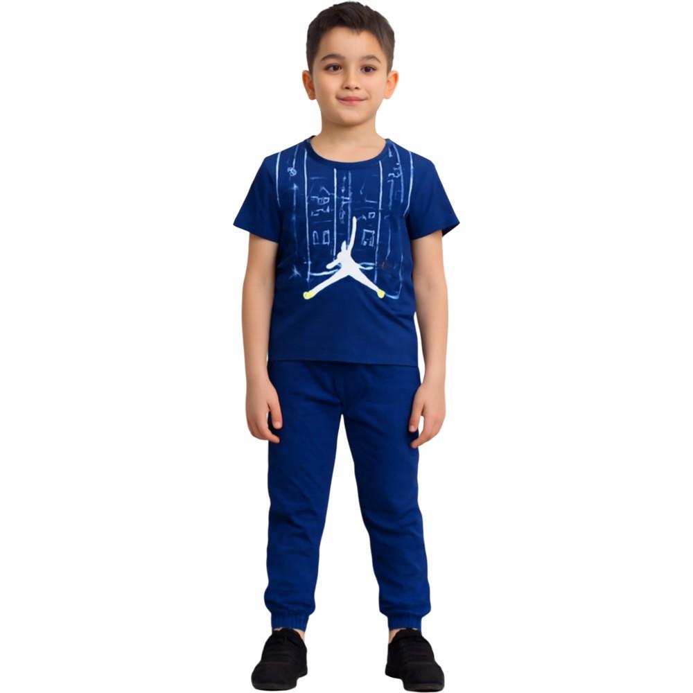 5060 toptan 2-5 yaş arası erkek çocuklar için yazlık iki parçalı takım elbise