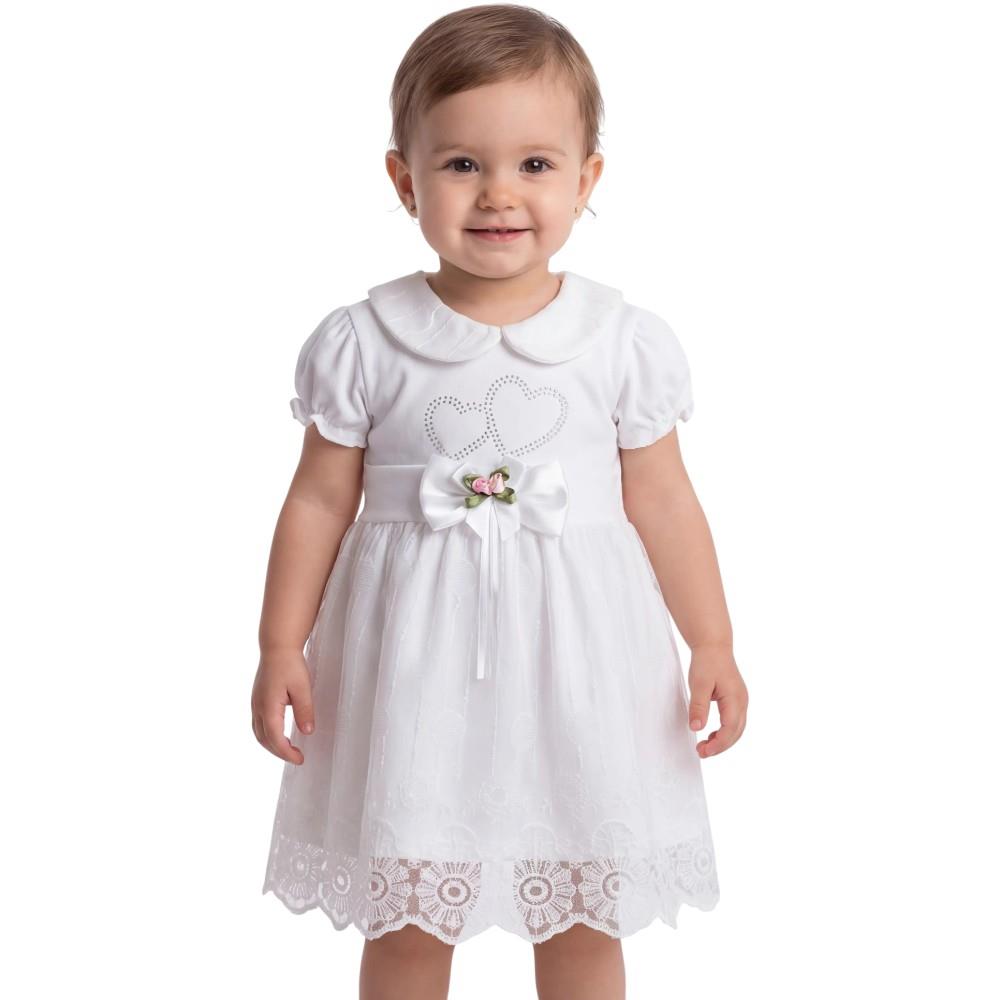 107 toptan 9-18 aylık kız çocuklar için yazlık şık yakalı elbiseler