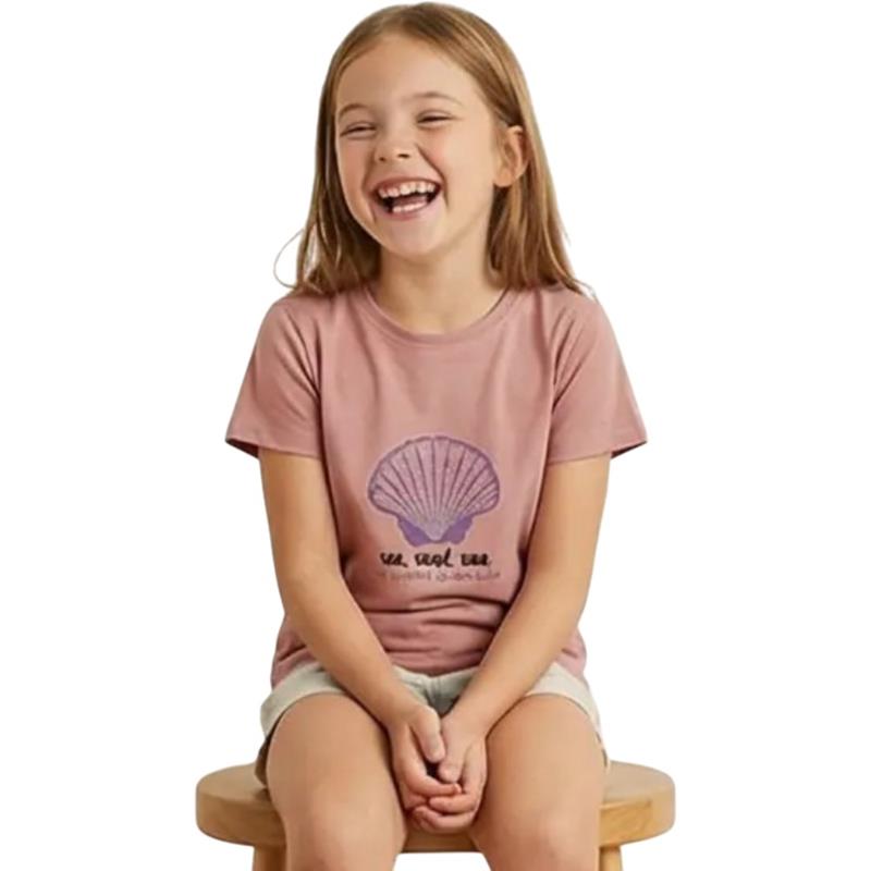 10111 wholesale children's summer T-shirts for girls aged 5/8 years