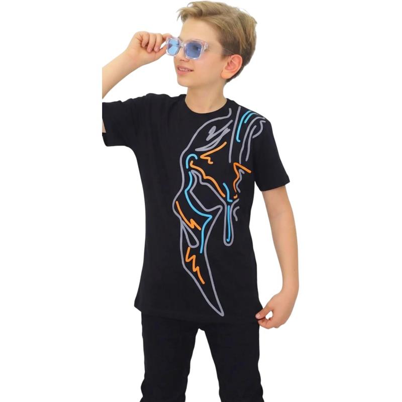 1006 toptan 13-17 yaş arası erkek çocuklar için yazlık tişörtler