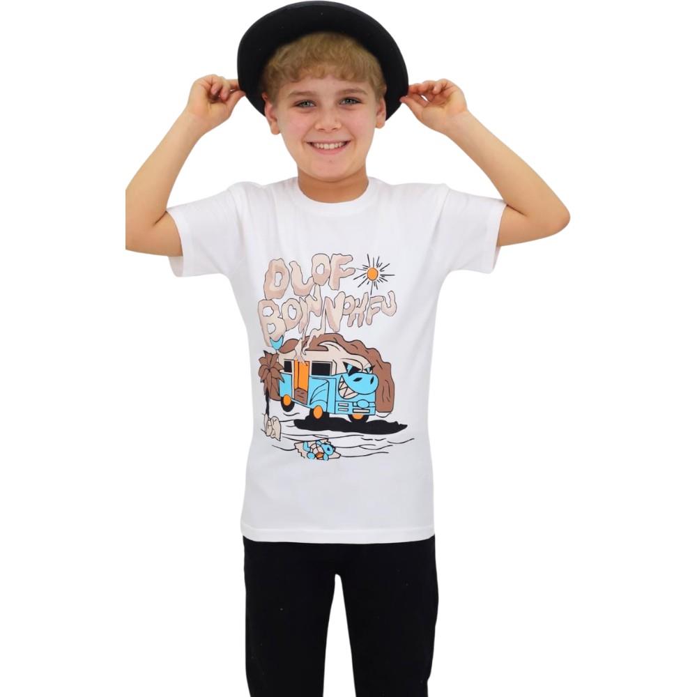 2008 Wholesale of summer T-shirts for boys aged 8 to 12 years
